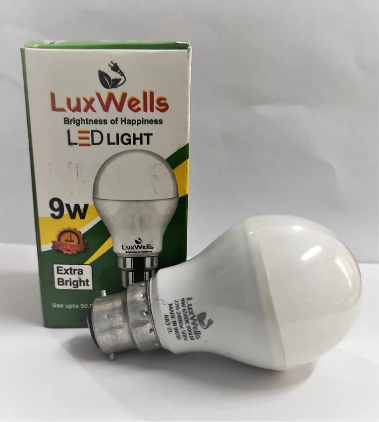 9 Watt LED Bulb, B22
