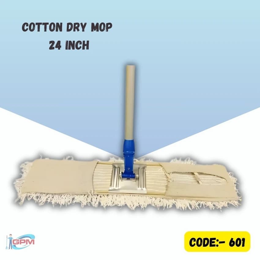 GPM, Cotton, Foldable Dry Mop, For Floor Cleaning