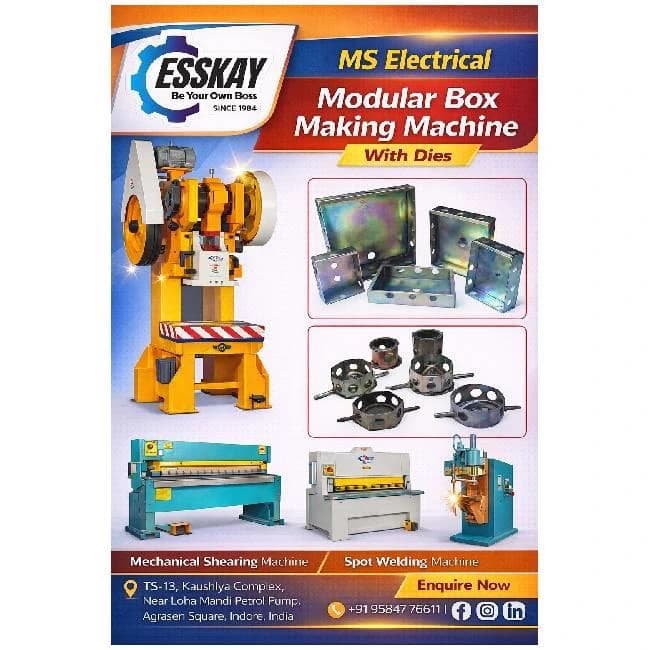 Modular box making machine