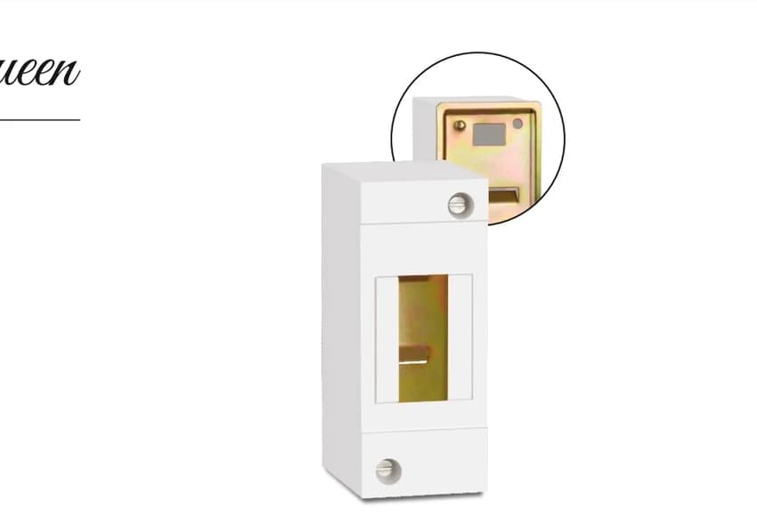 Single Door Home Mcb Enclosure, SPN (Single Phase & Neutral), 6 Way