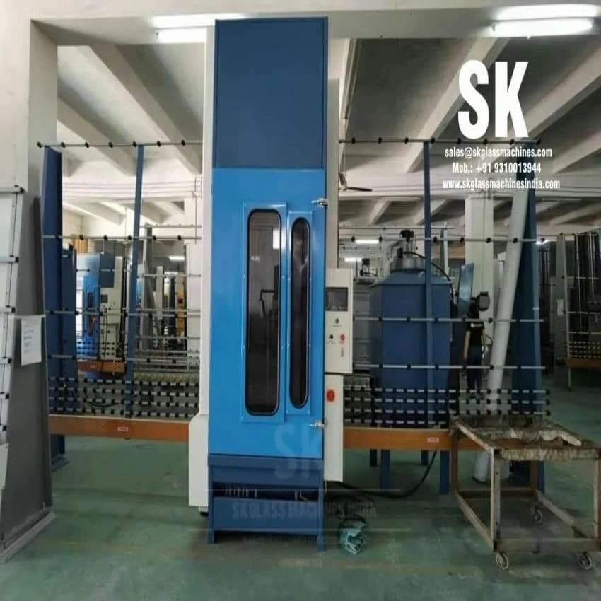 SKSVB-2500 Glass Vertical Sandblasting Machine For Architectural