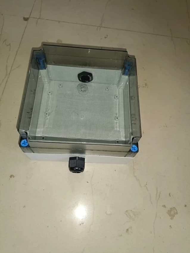 Test Link Box, powder coated