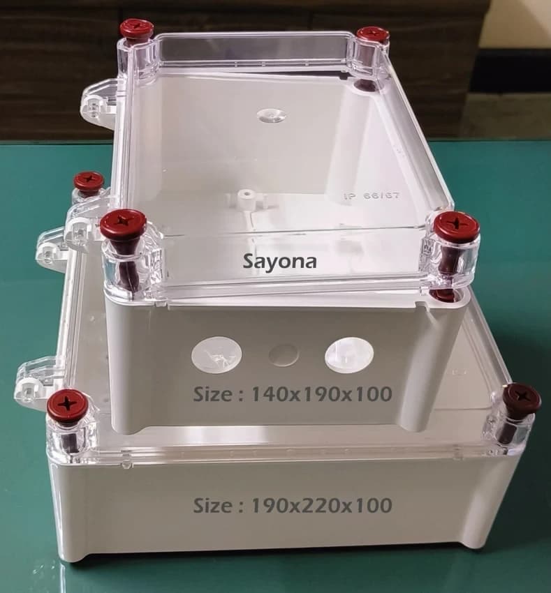 ABS Waterproof Enclosure, For Electrical, Size: 140x190x100, IP65