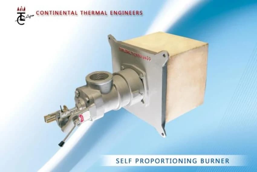 Continental Self Proportioning Burner, Electric