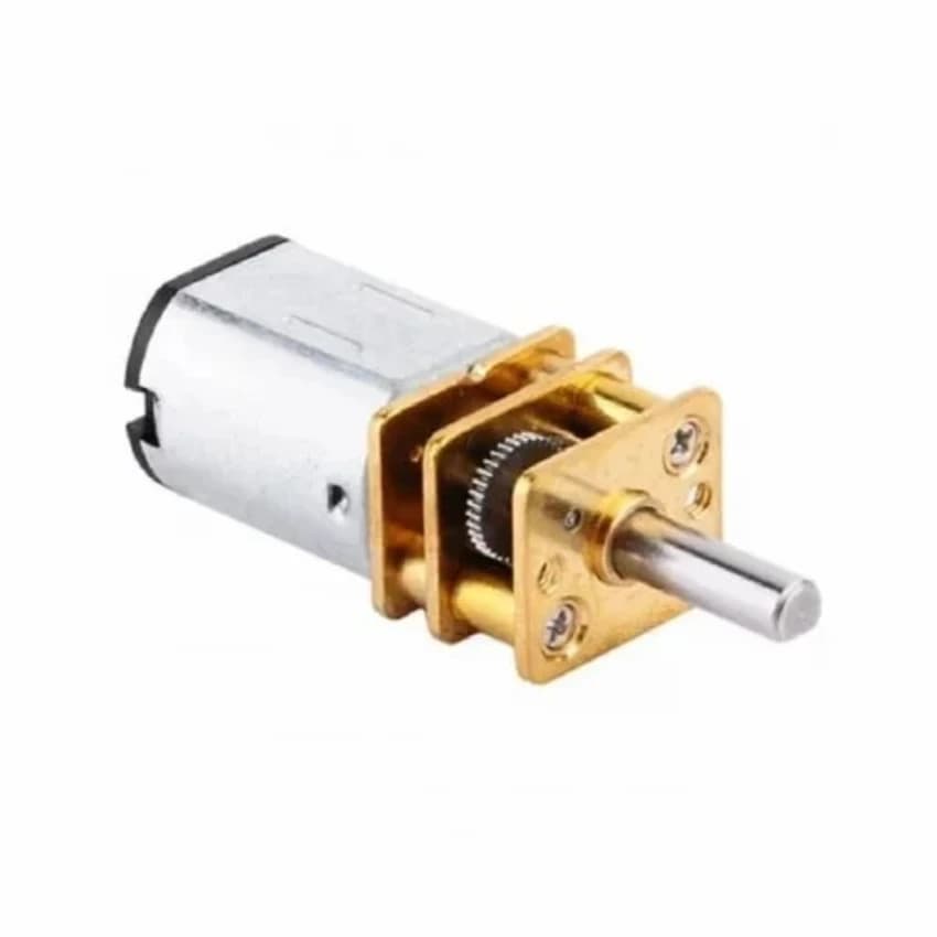 Single Phase 6 W N20-3V-200 RPM Micro Metal Gear-box DC Motor Refurbished, For Industrial