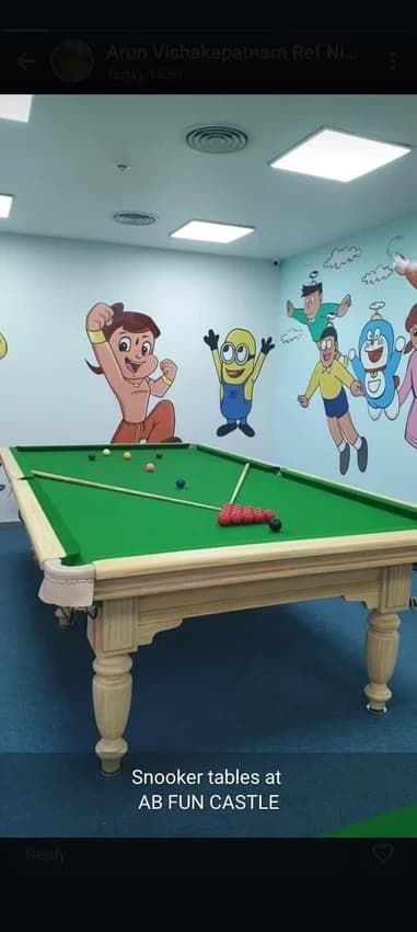 Wood Snooker Table