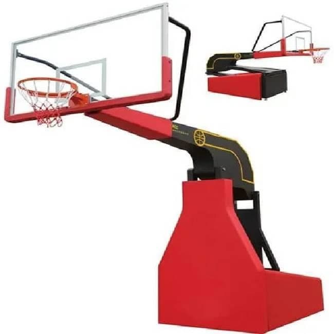 Electric Hydraulic Adjustable Basketball Stand