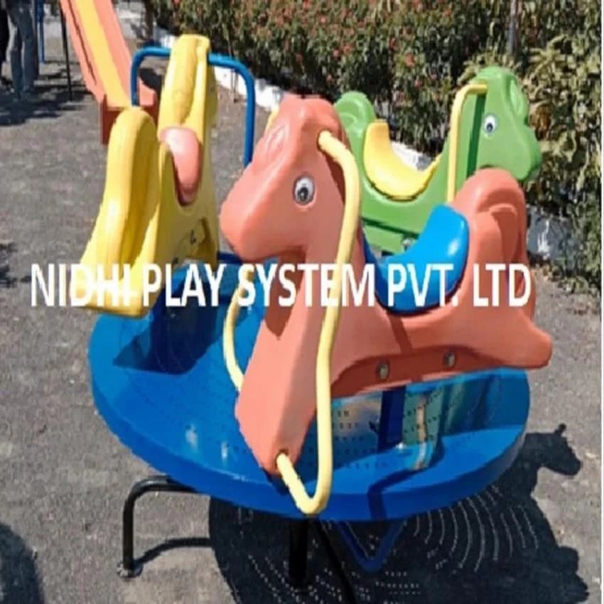 NIDHI PLAY SYSTEM -PLAY WITH FUN -HORSE ANIMAL MGR, Size: 6x6x3 Ft