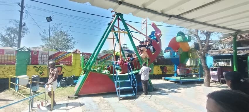 Fiber Children Park Joy Trains