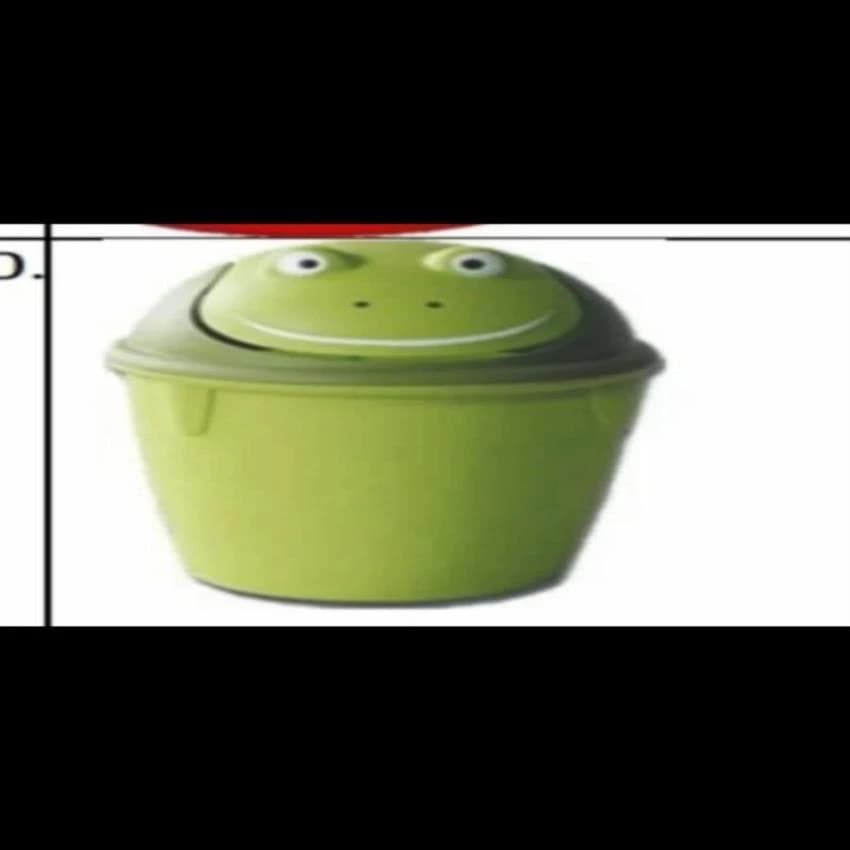 Frp Frog Dustbin