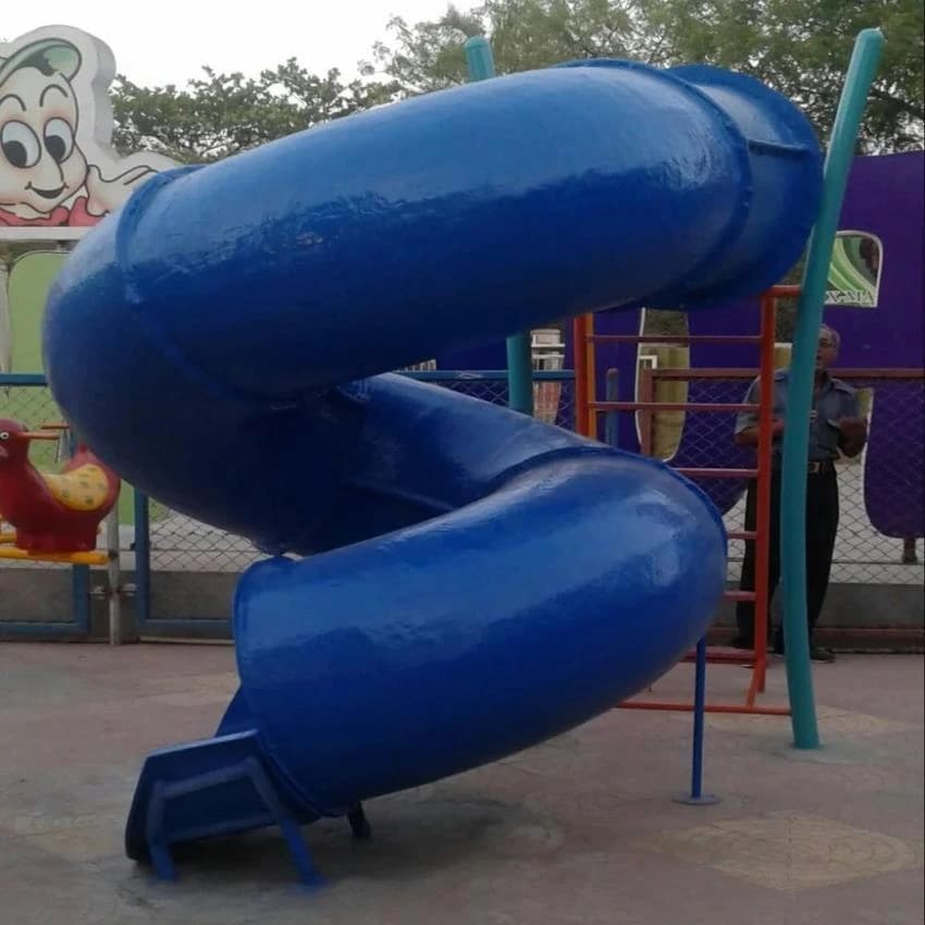 Blue Frp Tube Slide