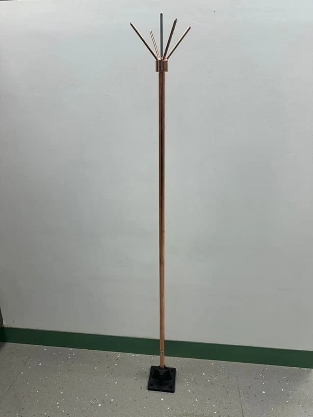 16mm Copper Bonded Lightning Arrester, 1.2 M