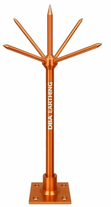 5 Spike Copper Bonded Lightning Arrester, 1 m, 14 mm
