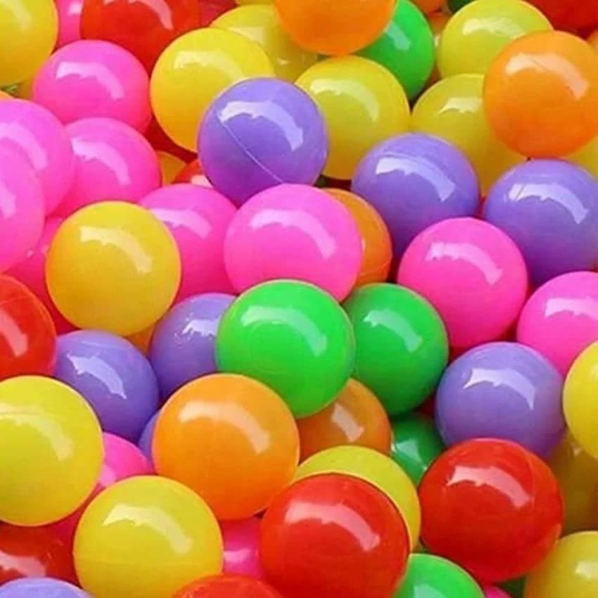 Multicolor Plastic F 829 Ball Pool Fun Balls, in Indoor, Child Age Group: 2+Years