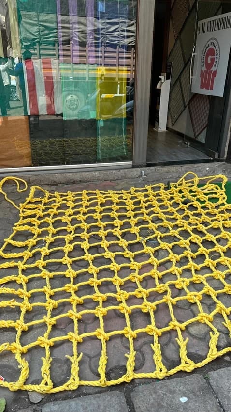 Nylon Or Polyester Climbing Net, Packing Type: Roll