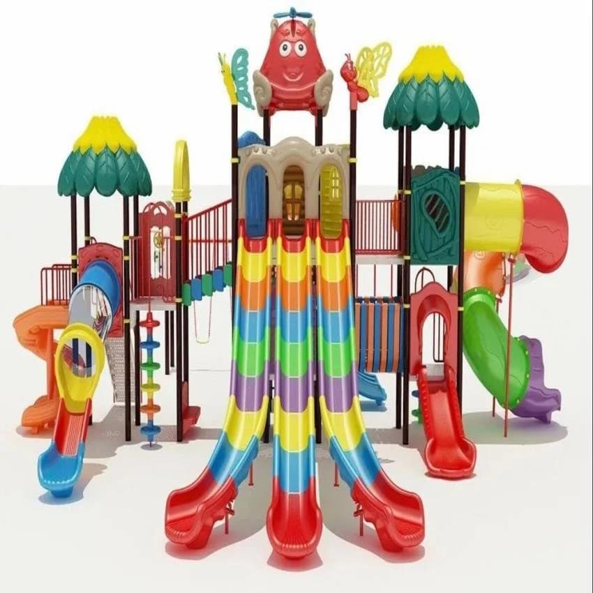 Kids Printed Playground Slides