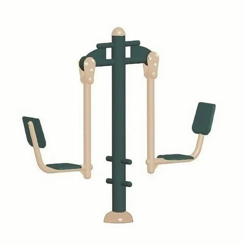 Mild Steel Leg Press Double Outdoor