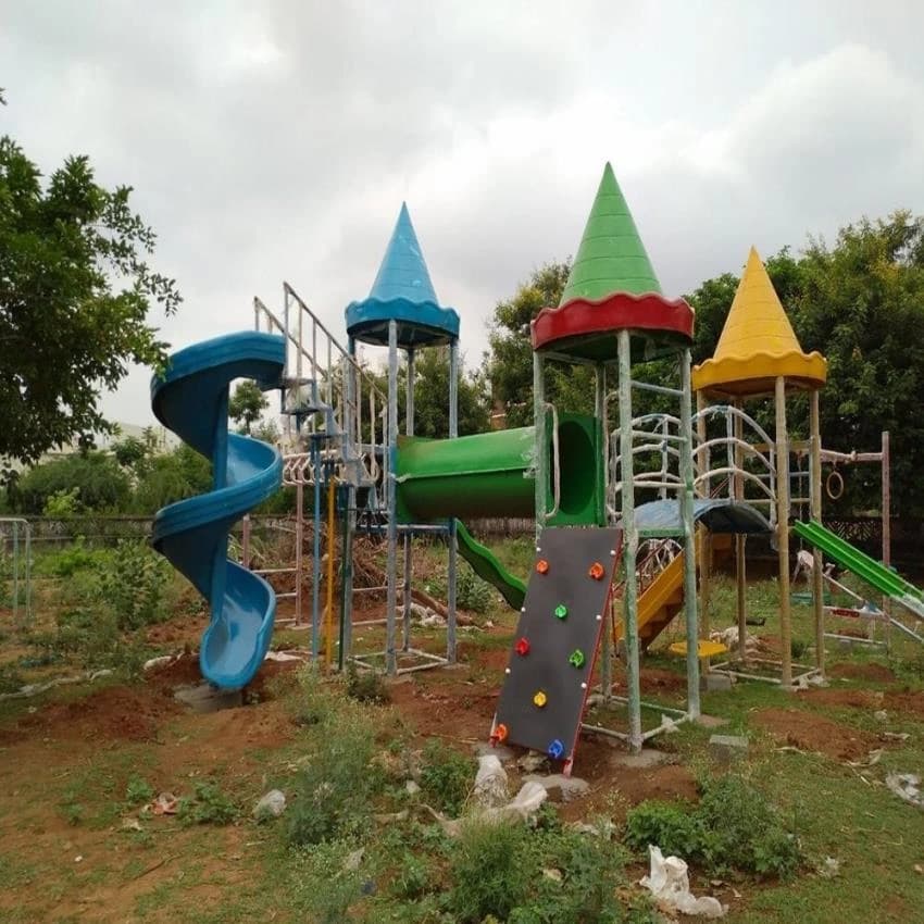 Multicolor Fibreglass FRP Playground Slides, For Park,Ground, Age Group: Kids