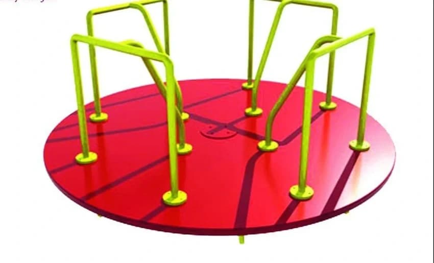 Steel Outdoor Standing Merry Go Round