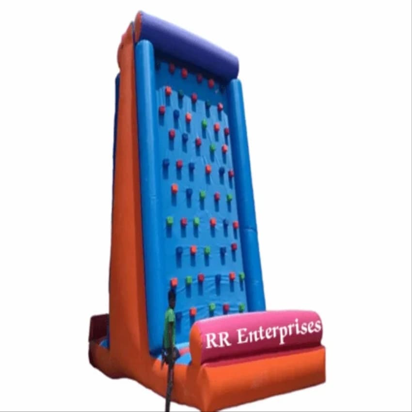 SRF 3-4 Feet Inflatable Climbing Wall, Packaging Size: 4*5 Feet, Size: 15*20 Feet
