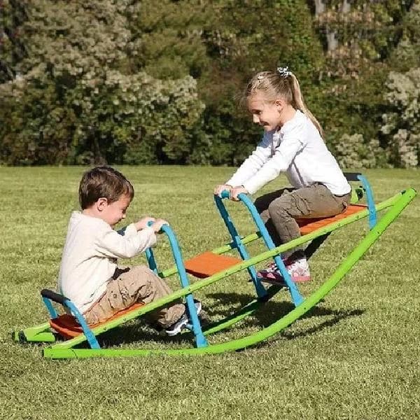 Metal Rocking Boat 2 Seater Playground, For Outdoor Game