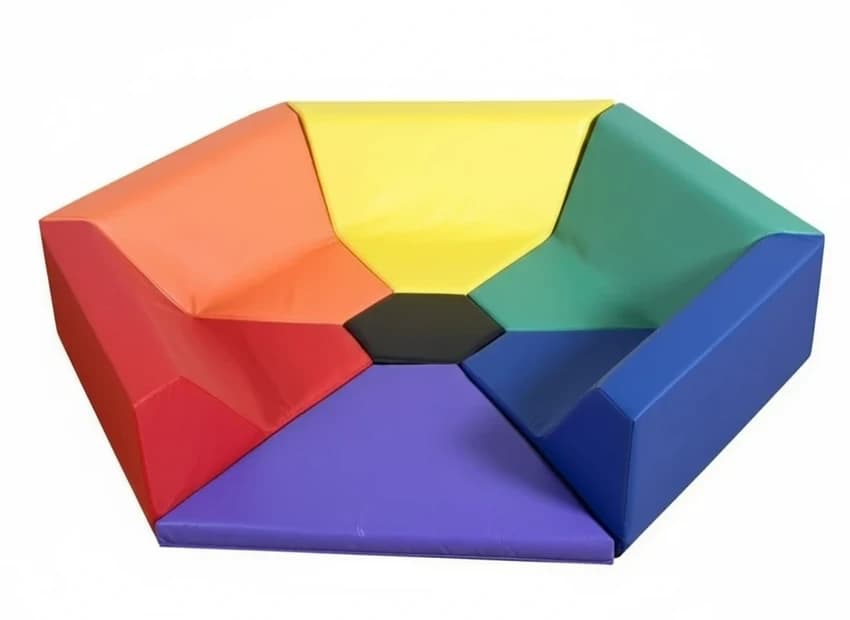 Non-Tearing Foam Sitting Octagonal Sofa