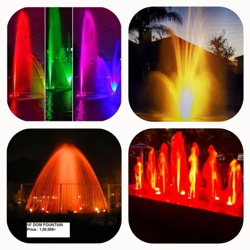 Birthday Party Rain Dance Setup, Pan India, Warm White Rgb