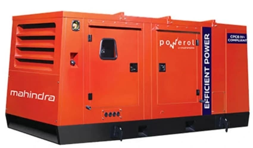 180 Kva Three Phase CPCB IV+ Mahindra Silent Diesel Generator