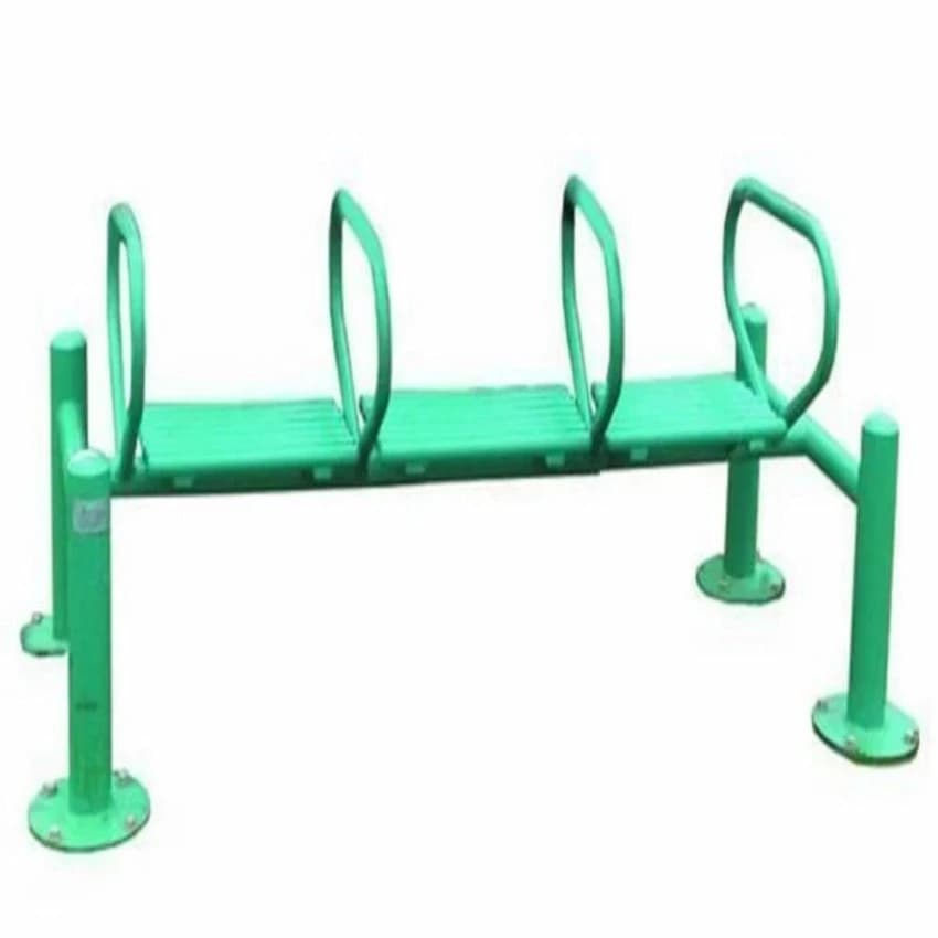 Mild Steel Outdoor Green Gym Pommel Horse