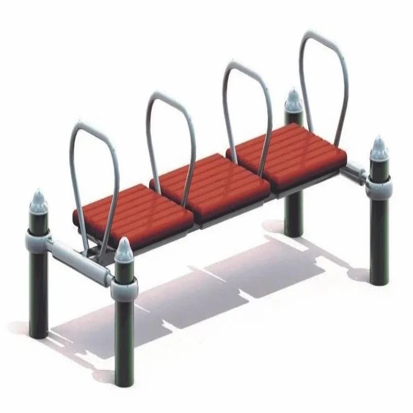 GALVANIZED OUTDOOR GYM POMMEL HORSE, Model Name/Number: NPS-OAG-10