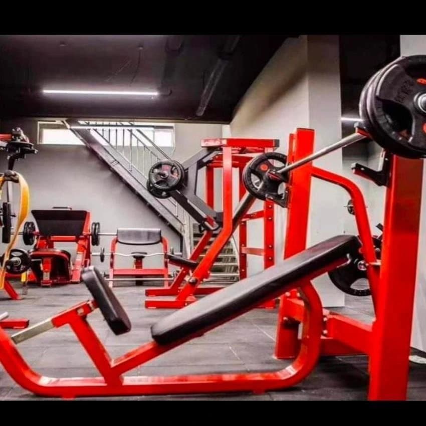 Commercial gym setup