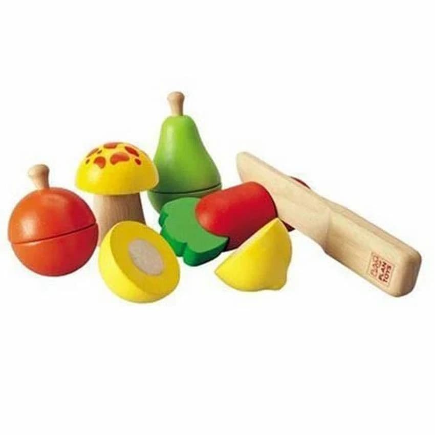 Girls Plastic Vegetable Toy Set