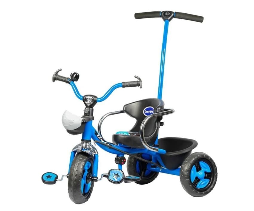 6 Month + Blue Dash Star Sunny Tricycle for Kids