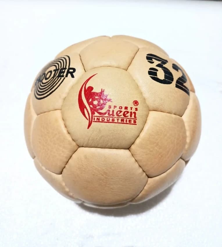 Leather Hand Stitched Shooting Ball QSICO ( SBL-C1 ), 32
