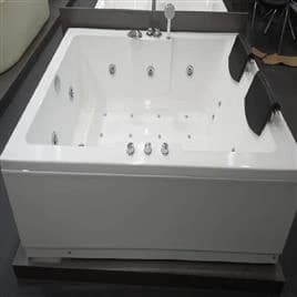 White Marble Bathtub