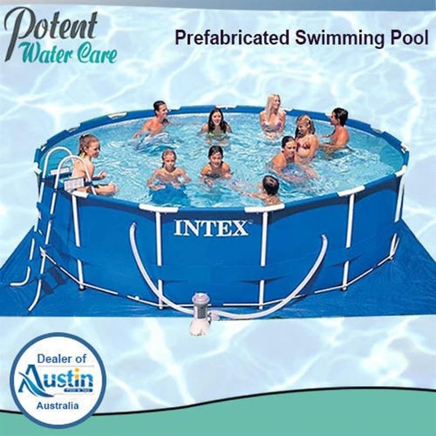 Blue Outdoor or indoor Metal Pool, For Home,resort and hotels