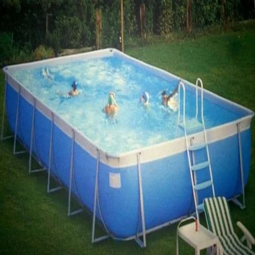 Blue PVC Readymade Swimming Pools, Dimension: Rectangle, 3 Feet