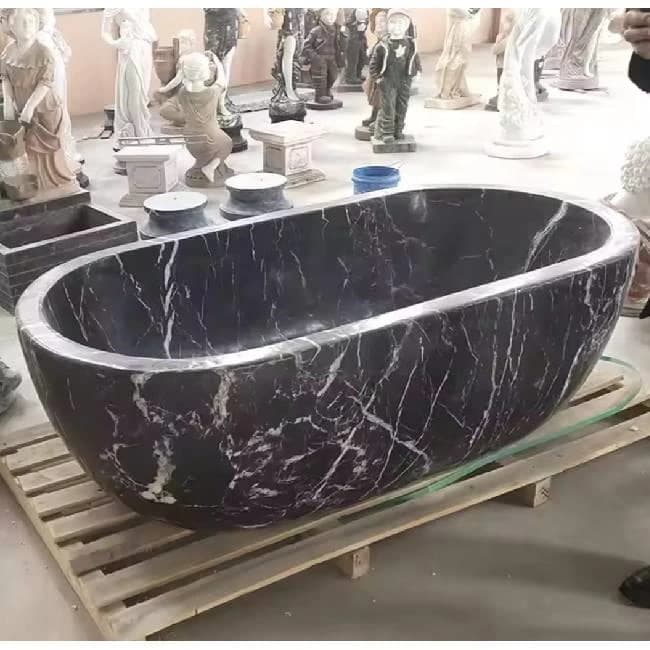 Black Stone Bathtub