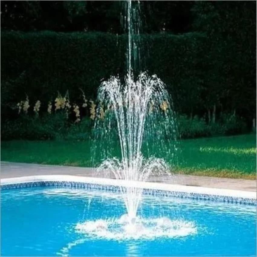 Blue Swimming Pool Fountain