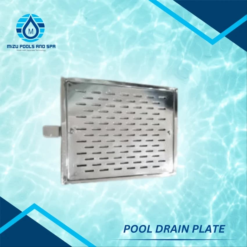 SS Silver Swimming Pool Main Drain