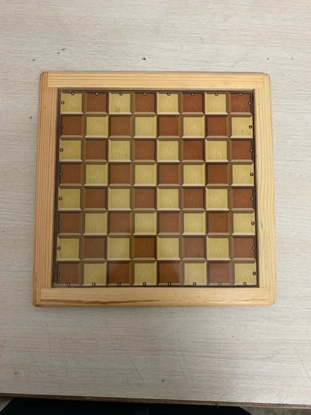 Square Wooden Chess Board