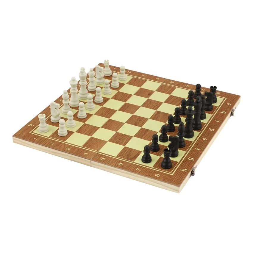 Toy Park Foldable Wooden Chess