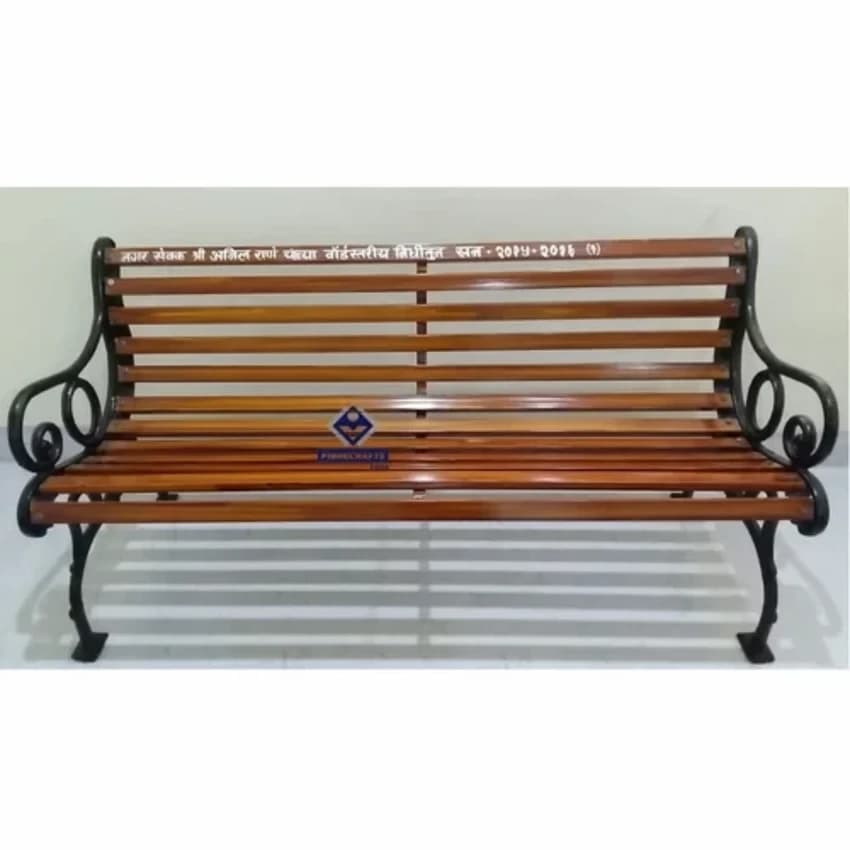 Wrought Iron Garden Bench