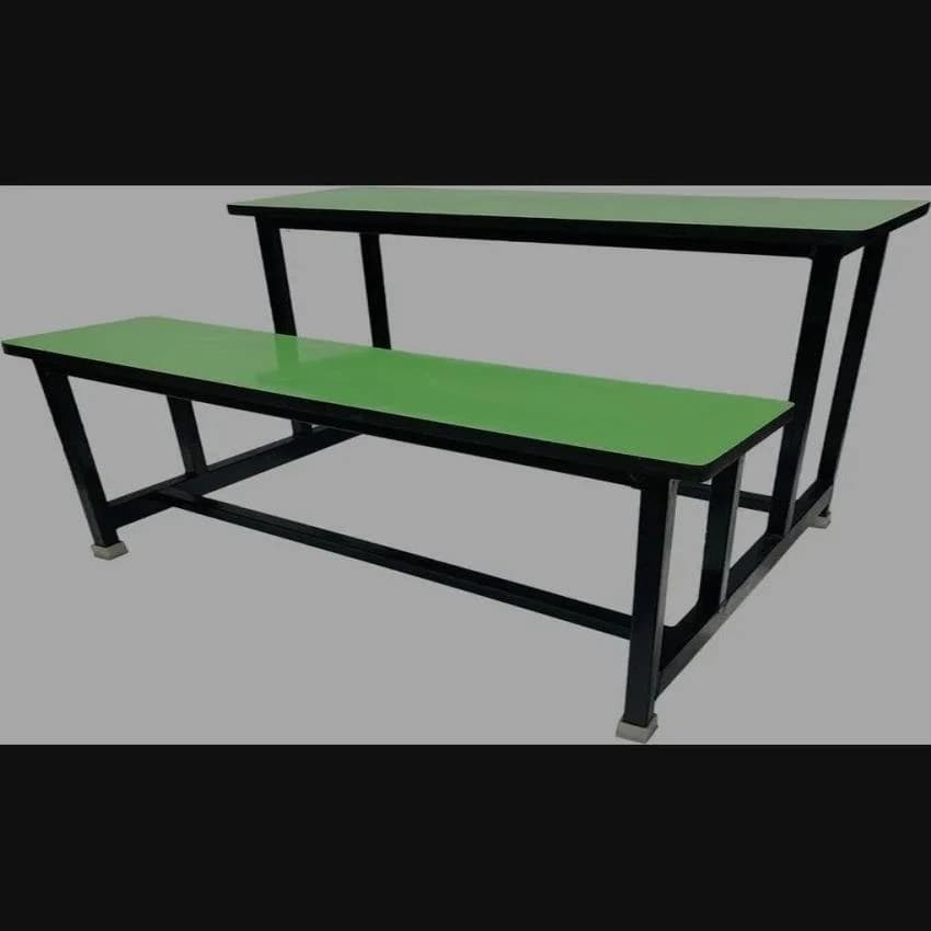 School Dual Desk Bench