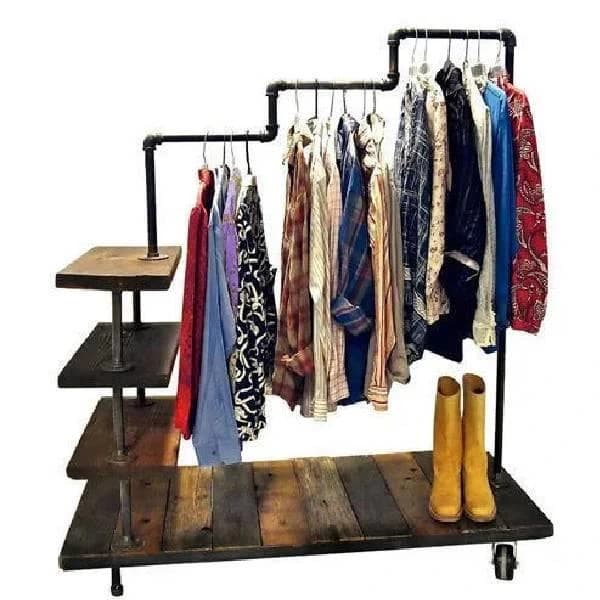 Triple Level Garment Rack