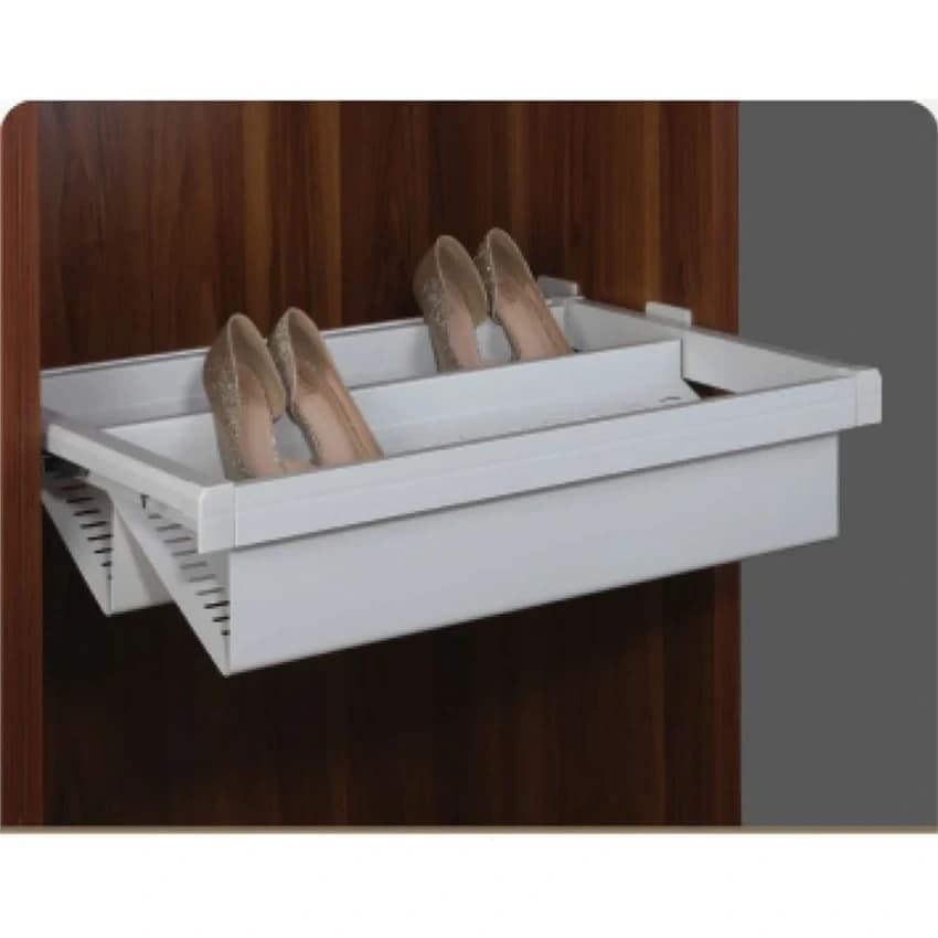 White Excellenza Shoes Basket, Size: 864x478160 mm