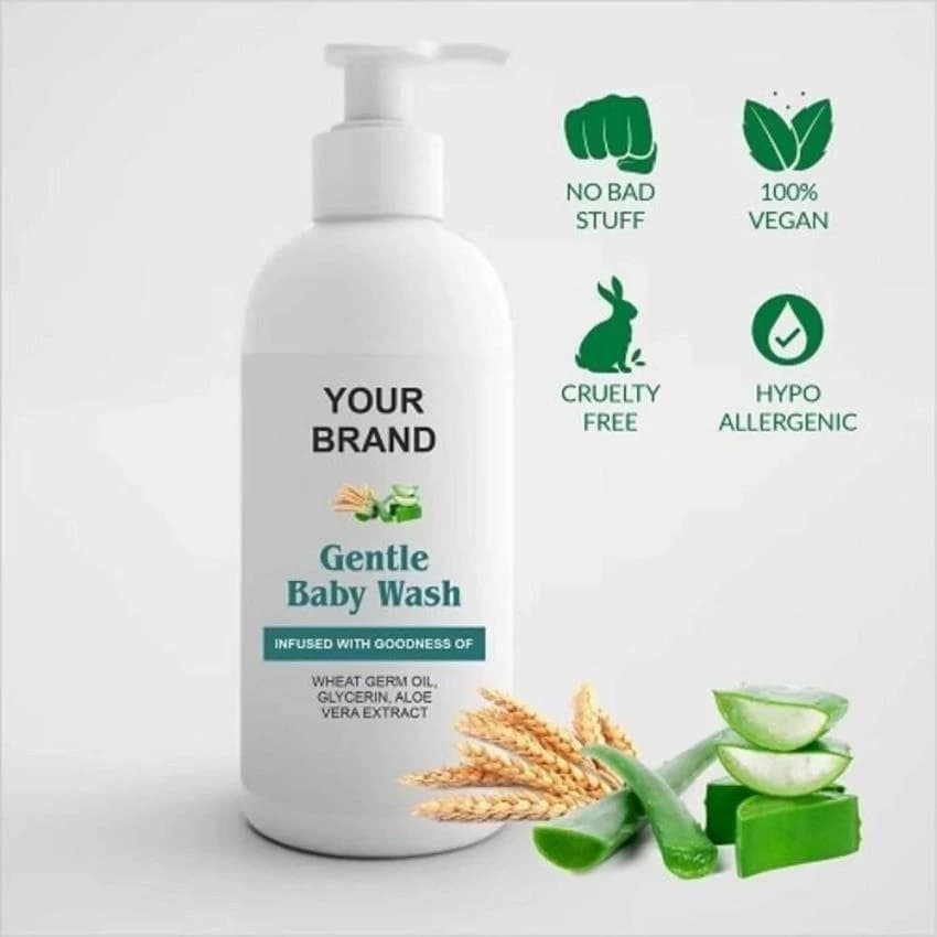 Sparrow Liquid Gentle Baby Wash, Packaging Type: Bottle, 200 ml