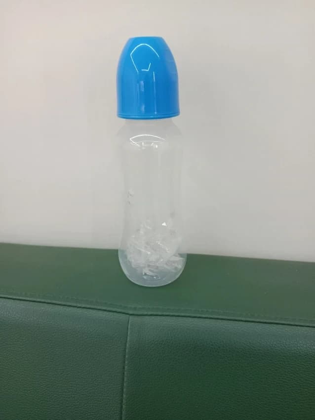 Transparent Plastic Feeding Bottles & Sippers, New Born Baby, Capacity: 50 mL