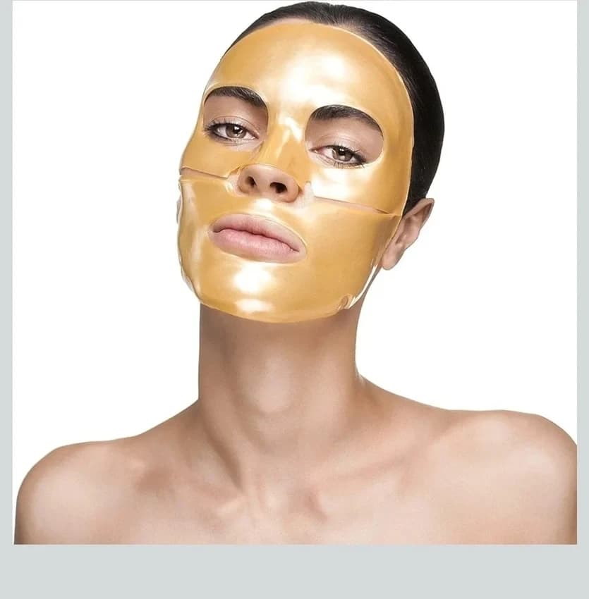 24k Gold Crystal Gel Collagen Facial Mask