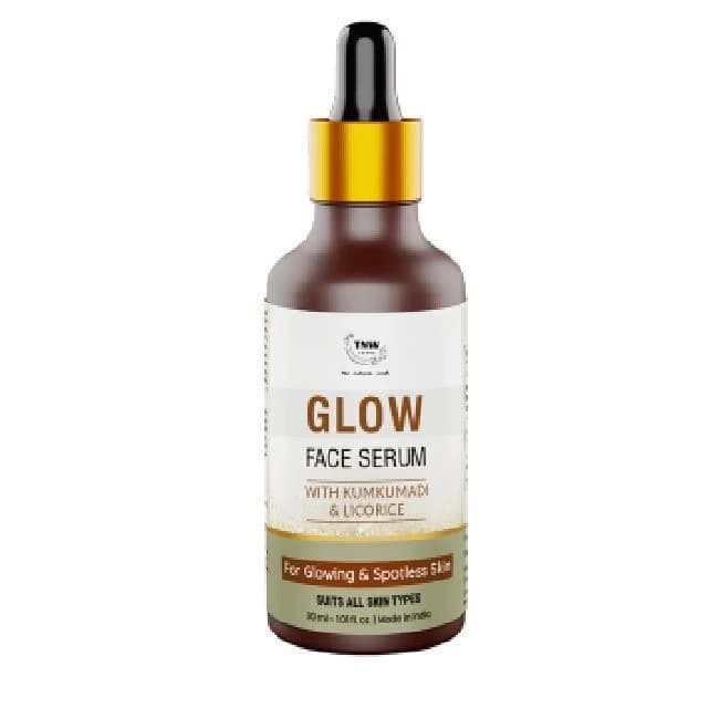 TNW – The Natural Wash Glow Face Serum for Radiance | With Kumkumadi & Licorice | Paraben-Free